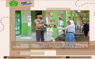 Juara Pertama Karnaval dan Gerak Jalan Desa Tempurejo Dalam Rangka Memperingati HUT RI ke - 79